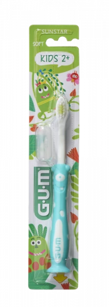 GUM Kids dětský kartáček pro předškoláky Jungle Buddies (2-6 let)
