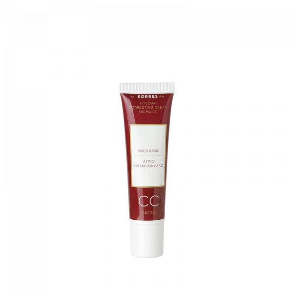 KORRES Wild Rose CC krém SPF 30 - odstín medium, 30 ml