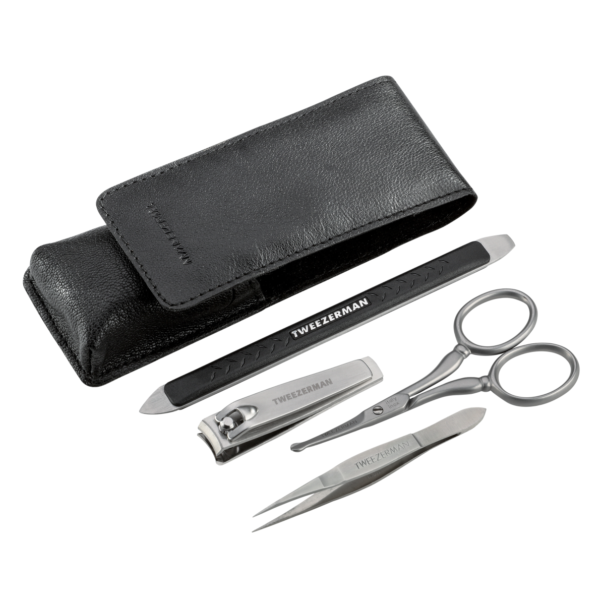 Tweezerman GEAR Essential Grooming Kit Sada pro muže