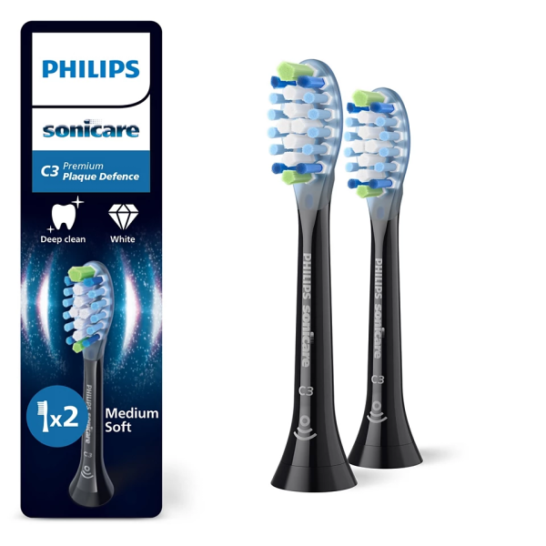 Philips Sonicare Premium Plaque Defence, Balení 2 ks hlavic kartáčku, HX9042/88