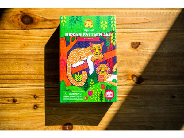 Better Brand Kreativní sada omalovánek Hidden Pattern - zvířata