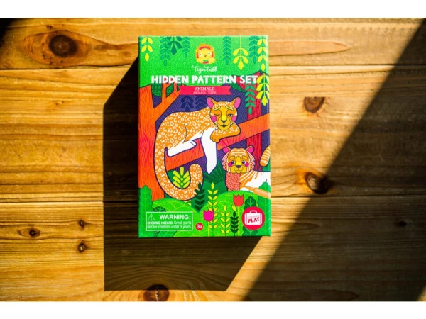 Kreativní sada omalovánek Hidden Pattern - zvířata