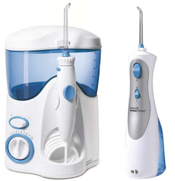 Waterpik akční sada 2 ústních sprch (WP100E + WP450)