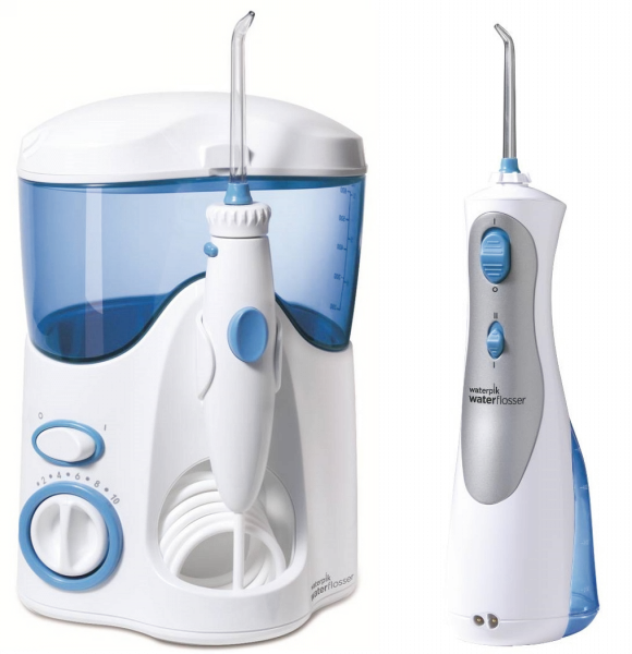 Waterpik akční sada 2 ústních sprch (WP100E + WP450)