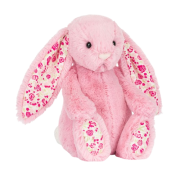 Jellycat Blushkin Blossom, květinový králíček růžový