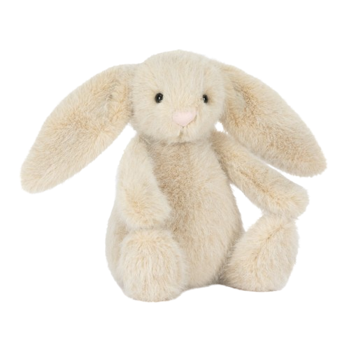 Jellycat Flufflet Bunny krémový huňatý králíček