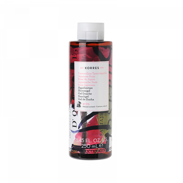 KORRES sprchový gel s japonskou růží, 250 ml
