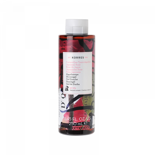 KORRES sprchový gel s japonskou růží, 250 ml