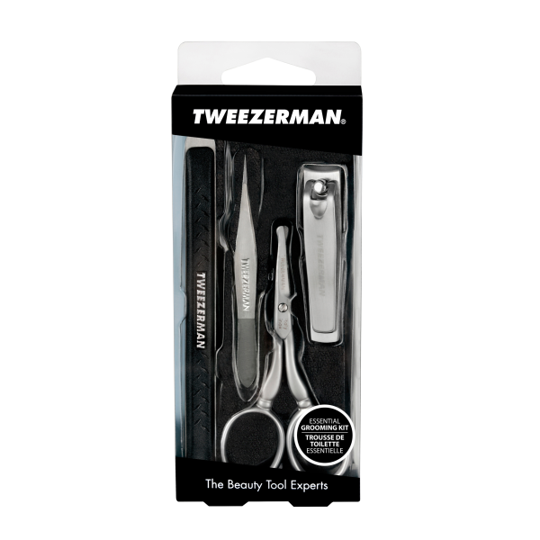Tweezerman GEAR Essential Grooming Kit Sada pro muže