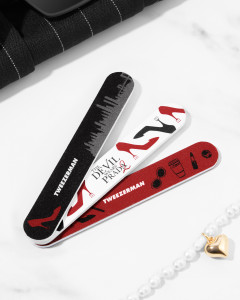 Tweezerman Nail File Set - Sada pilníků na nehty v limitované edici Devil Wears Prada