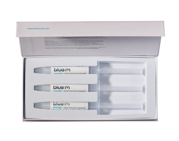 Bluem box 3 stříkačky s ústním gelem, 3x 3 ml
