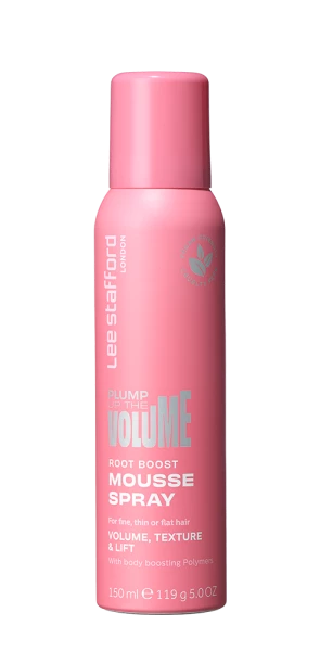 Lee Stafford Plump Up The Volume Root Boost Mousse Spray, pěna pro objem, 150 ml