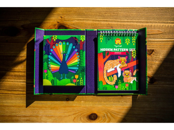 Better Brand Kreativní sada omalovánek Hidden Pattern - zvířata