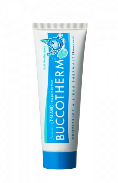Buccotherm Junior zubní pasta pro školáky, jemná mátová, 50 ml