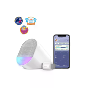 Hubble Guardian+ chytrý nositelný monitor spánku a pohody dítěte se základnou, nočním světlem a audio monitorem