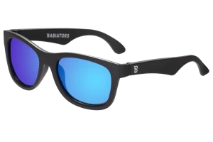BABIATORS Polarized Navigator Jet Black, polarizační zrcadlové sluneční brýle, černé, 6+
