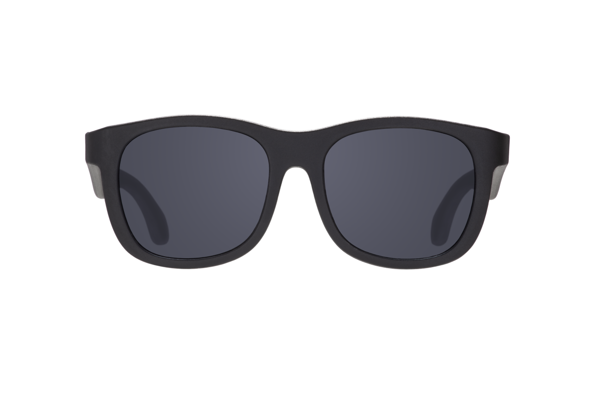 BABIATORS Navigator Jet Black, sluneční brýle černé, 0-2 roky