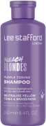 Lee Stafford Bleach Blondes Purple Toning šampon pro dokonalé blond vlasy, 250 ml