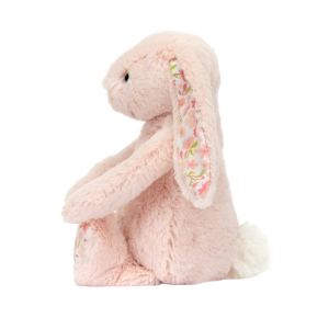 Jellycat růžový květinový králíček, malý