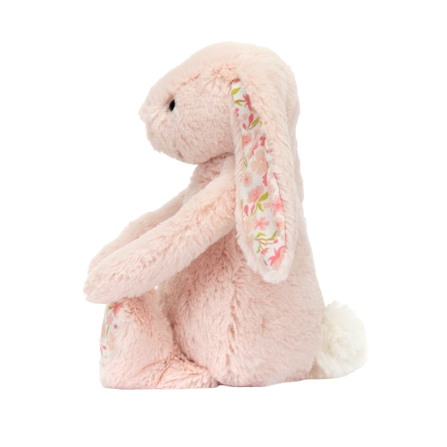 Jellycat růžový květinový králíček, malý