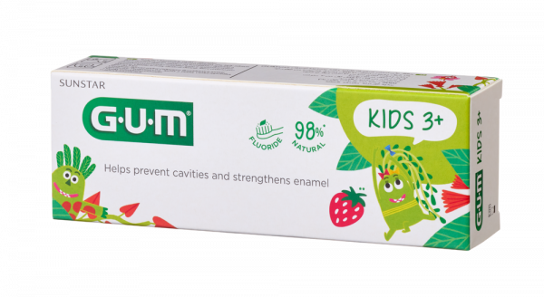 GUM Kids zubní gel pro předškoláky Jungle Budies (3 - 6 let), 50 ml