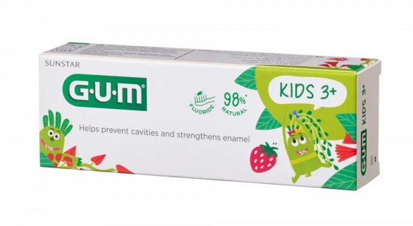 GUM Kids zubní gel pro předškoláky Jungle Budies (3 - 6 let), 50 ml