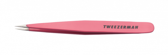 Tweezerman Pretty in Pink, Point pinzeta s ostrým hrotem, růžová