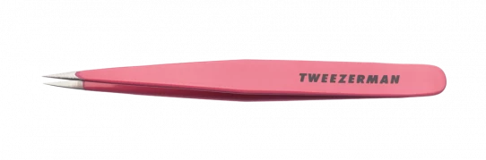 Tweezerman Pretty in Pink, Point pinzeta s ostrým hrotem, růžová