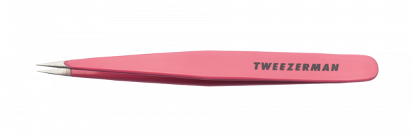 Tweezerman Pretty in Pink, Point pinzeta s ostrým hrotem, růžová
