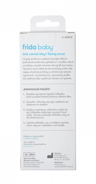 Fridababy chytrý dudlík pro dávkování léků