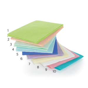 Medicom Dry Back jednorázové roušky, modré azurové, 500 ks