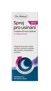 Dr. Böhm Sprej pro usínání a nepřerušovaný spánek s melatoninem, 17,5 ml