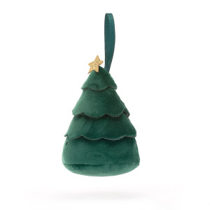 Jellycat Vánoční závěsná ozdoba stromeček 11 cm