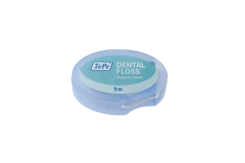 TePe Dental Floss, expandující voskovaná zubní nit s mátovou příchutí, 5 m