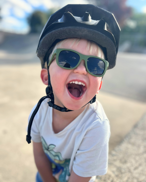 BABIATORS Eco Collection Navigator Wild Moss, sluneční brýle zelené, 3-5 let