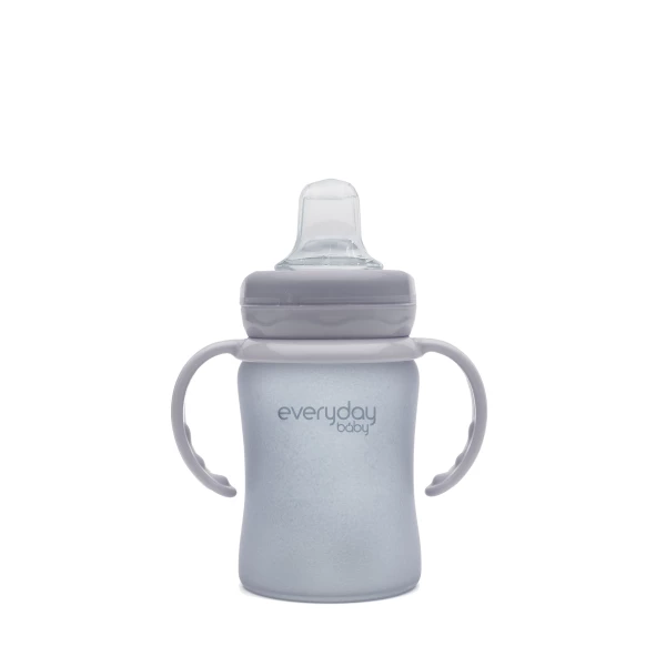 Everyday Baby skleněný hrneček 150 ml, šedá