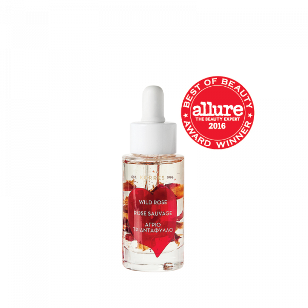 KORRES Wild Rose - rozjasňující a vyživující pleťový olej s divokou růží, 30 ml