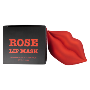 Kocostar Rose Lip Mask Hydrogelová maska na rty, 20 ks