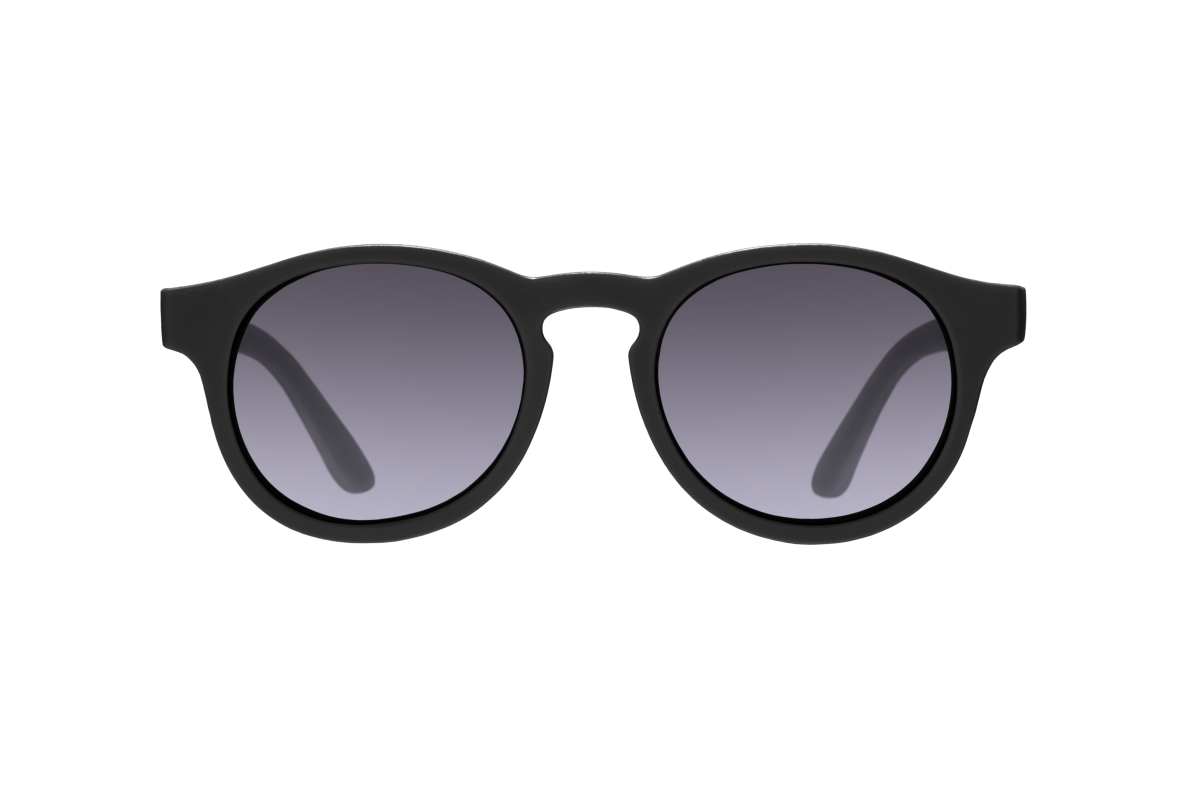 BABIATORS Polarized Keyhole Jet Black, polarizační sluneční brýle černé, 3-5 let