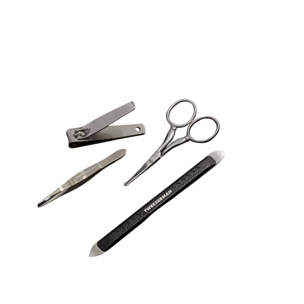 Tweezerman GEAR Essential Grooming Kit Sada pro muže
