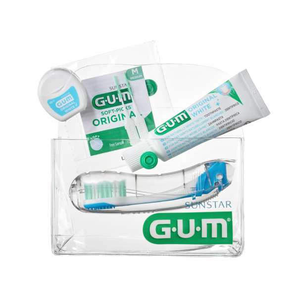 GUM TRAVEL Kit – Praktická sada pro ústní hygienu na cesty