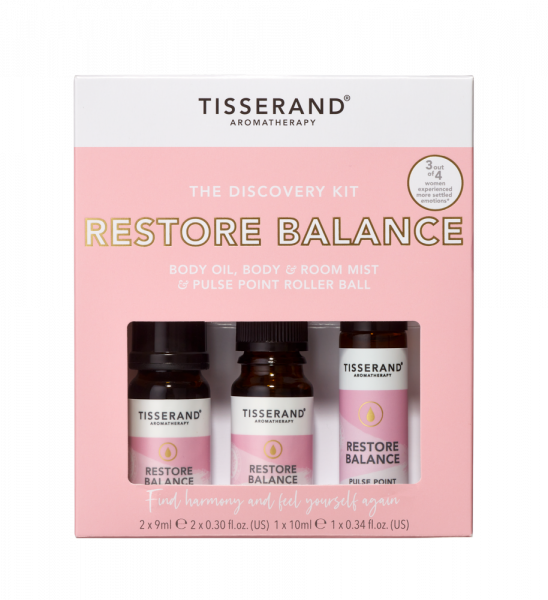 Tisserand The Restore Balance sada pro obnovu rovnováhy, 2x 9 ml + 1x 10 ml