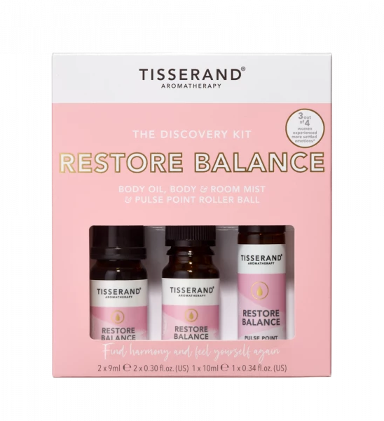 Tisserand The Restore Balance sada pro obnovu rovnováhy, 2x 9 ml + 1x 10 ml