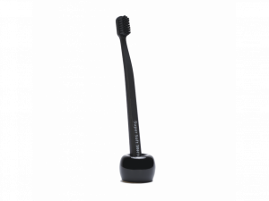 Roots keramický stojánek na zubní kartáček, černý