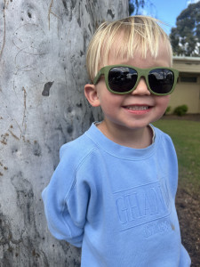 BABIATORS Eco Collection Navigator Wild Moss, sluneční brýle zelené, 0-2 roky