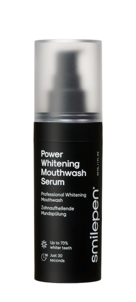 Smilepen Power Whitening Mouthwash Serum, bělicí sérum a ústní výplach, 30 ml