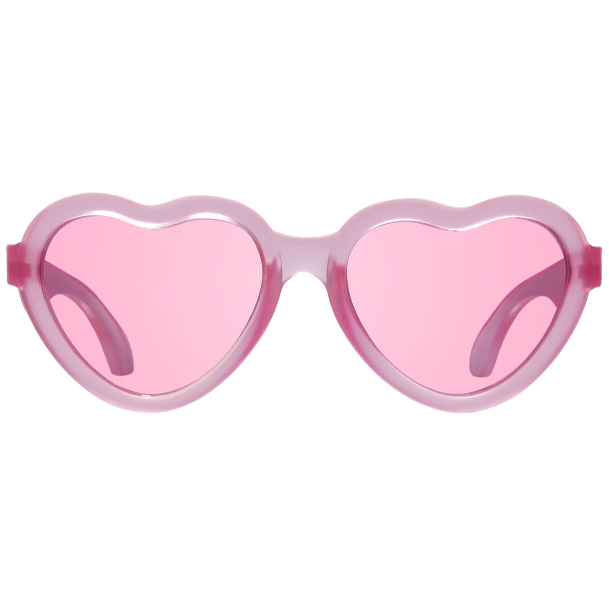 BABIATORS Hearts Fuchsia Haze, sluneční brýle růžové, 0-2 roky