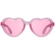 BABIATORS Hearts Fuchsia Haze, sluneční brýle růžové, 0-2 roky