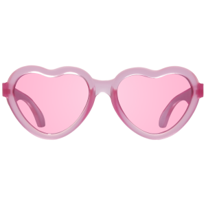 BABIATORS Hearts Fuchsia Haze, sluneční brýle růžové, 0-2 roky
