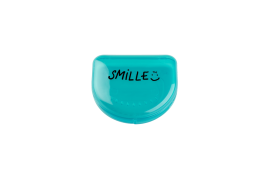 SMILLE mini schránka na nosiče nebo rovnátka zelená